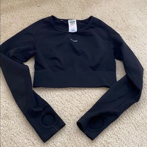 Gymshark Long Sleeve Crop top